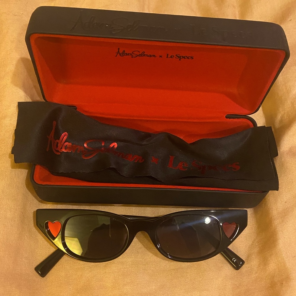 Adam Selman x le specs cat eye sunglasses